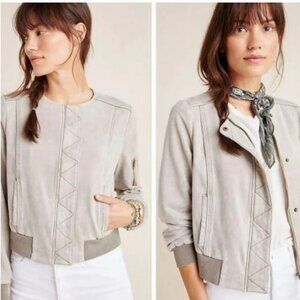 Anthropologie Marrakech Bibiana Bomber Jacket NWOT size M